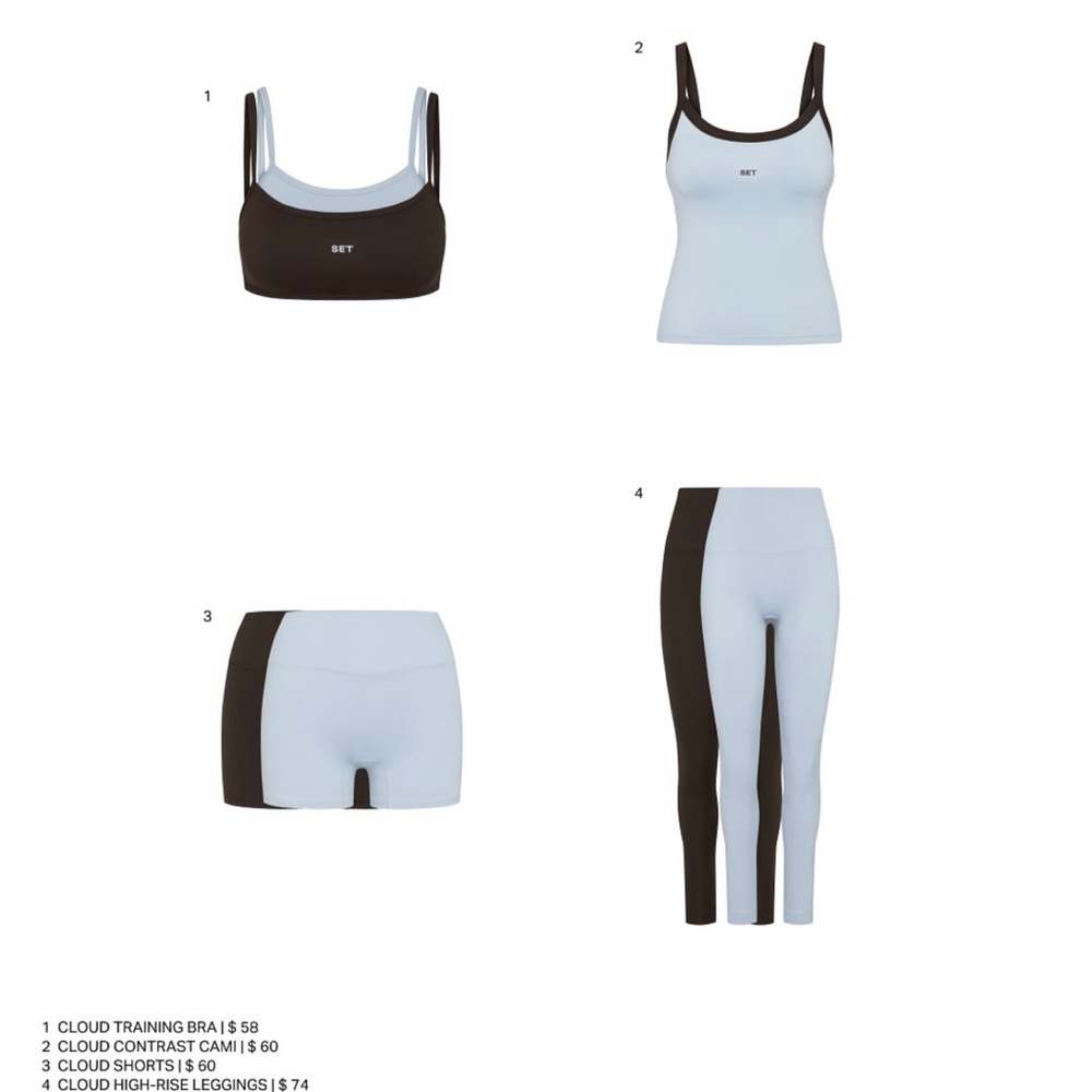 SET Formcloud Leggings in FROSTING - Picture 2 of 3